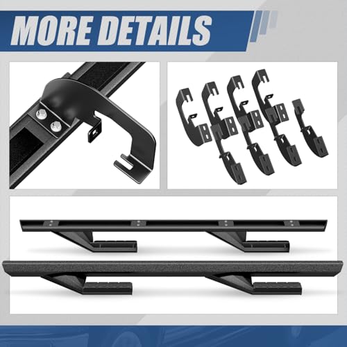 Estribos para Silverado Sierra 1500 2500HD 3500HD 2007-2019 Acero miniatura 6