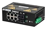 Descubre el papel fundamental del conmutador de red en la infraestructura de redes informáticas 9 Red Lion Controls Ethernet Sw, Rj45X6/ Stx2, 10/100Mbps -...