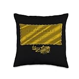 Willy Wonka and the Chocolate Factory the Golden Ticket Throw Pillow