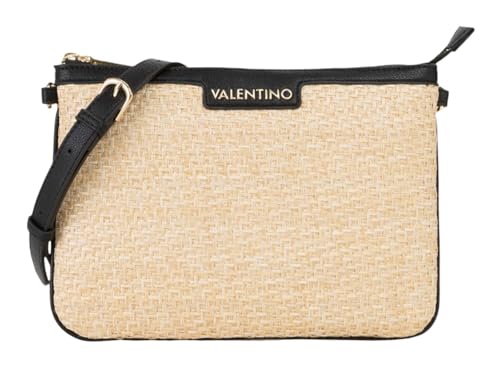 Image of Valentino cross body bag clutch Demetra Pochette Naturale/Nero black