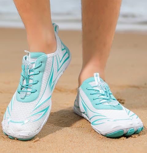 Barefoot Shoes for Women Men Wide Toe Box Breathable Quick-Dry Aqua Water Shoes Beach Pool Aqua Swim Surf Hike Footwear Trail Running Shoes2