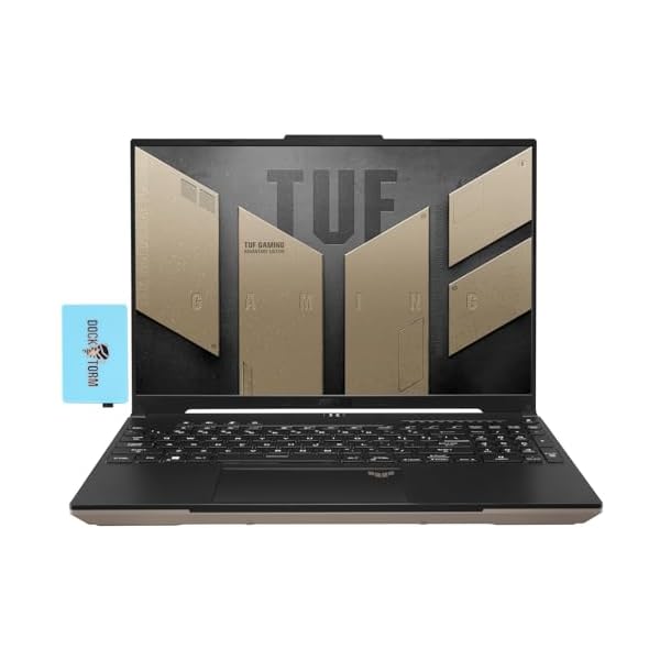 ASUS TUF Gaming A16 Advantage Edition Gaming Laptop 16.0″ 240Hz WQXGA Display (AMD Ryzen 9 7940HS, Radeon RX 7700S 8GB, 32GB DDR5, 1TB PCIe SSD, Backlit KYB, WiFi 6, Win 11 Home) w/DKZ Hub