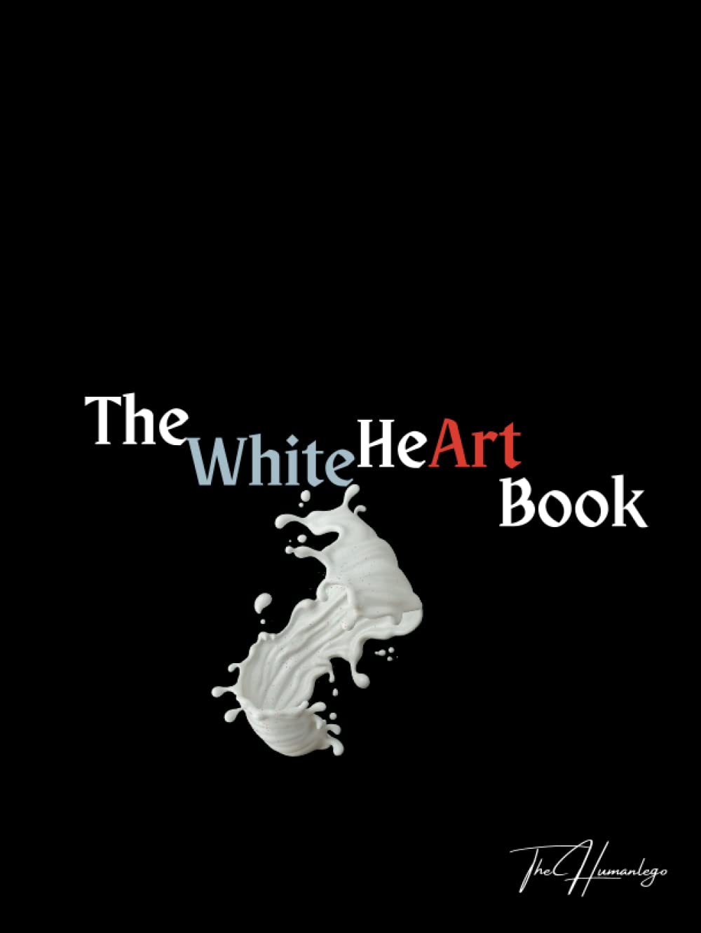 The White HeArt Book livre d'art design épuré pour salon élégant
