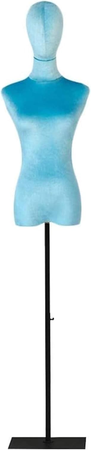 CONGRUI Tailors Dummy Dress Forms Mannequin Body Seamstress Height-Adjustable Rack Clothing Store Shelf Model