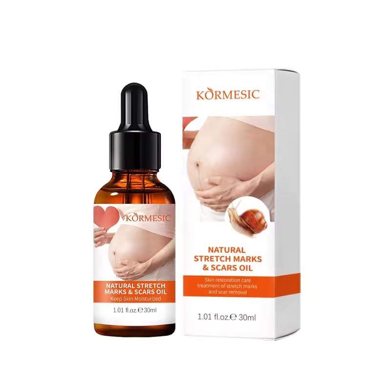 Kormesic Natural Stretch Marks & Scars Oil, 1.01 fl oz, 30ml