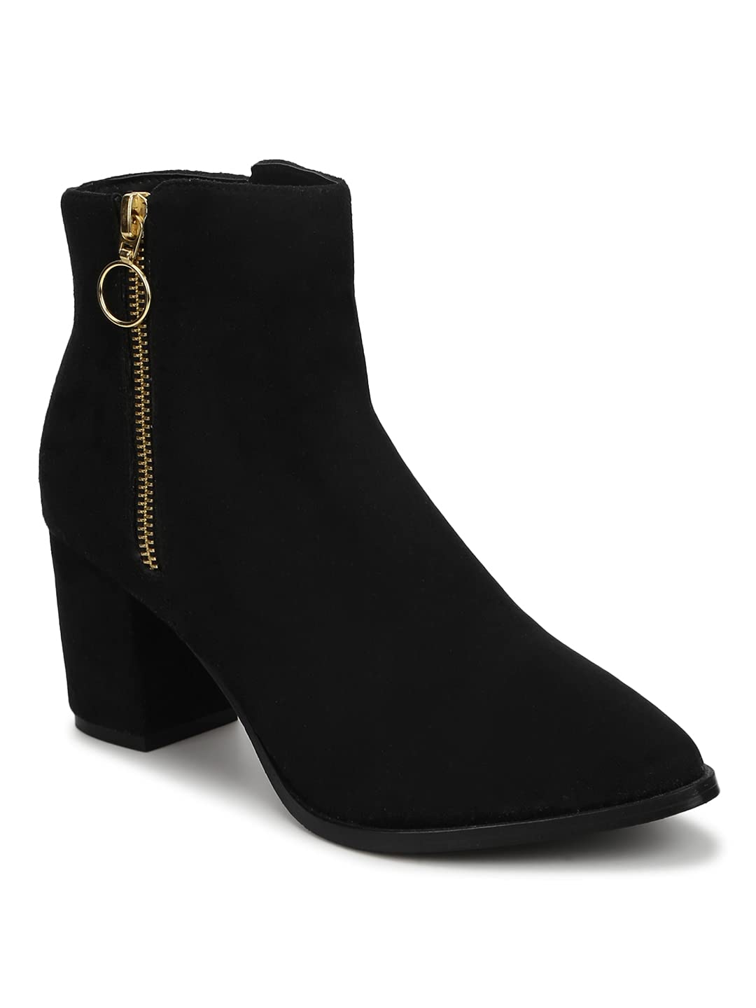 TRUFFLE COLLECTION Womens ST-1066 Black Suede Boots - UK 8 (B09HTMPS55) Amazon Price History, Amazon Price Tracker
