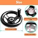 Jadeshay Hand Wheel,3 Spoke Hand Wheel Plastic Crank Revolving Handle Machine Tool with Revolving Handle 12 * 100mm for Industrial Lathe Milling Machine