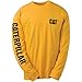 Caterpillar Men's Big and Tall Trademark Banner Long Sleeve Tee