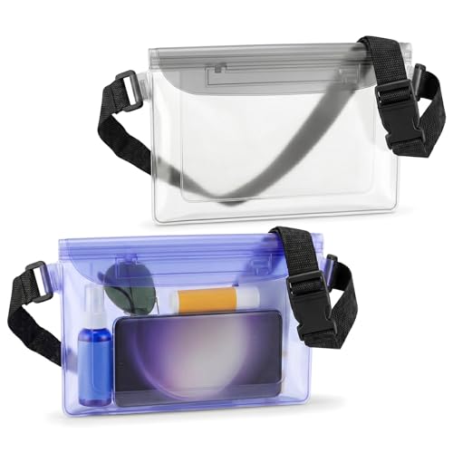 Bolsa impermeable para cintura, bolsa impermeable para playa
