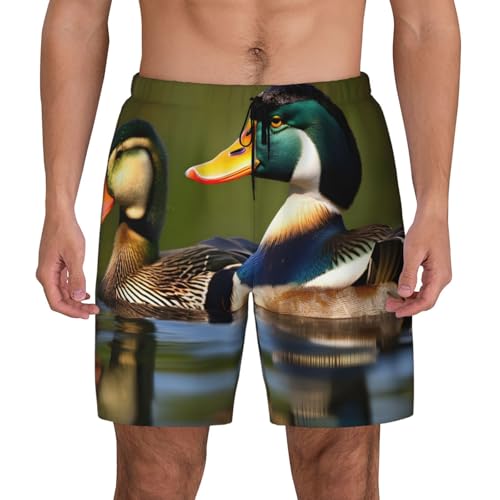 Short de bain colvert pour homme en tissu respirant et léger