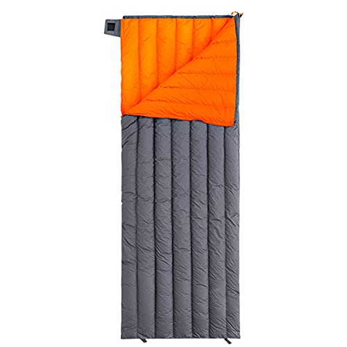 Camping Party Outdoor Single Sleeping Bag Outing Adult Soft and Strong Portable Sleeping Bag Park Family Woman Orange