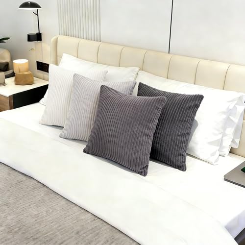 Housse coussin 50 x 50cm douces et résistantes pour canapé - 7