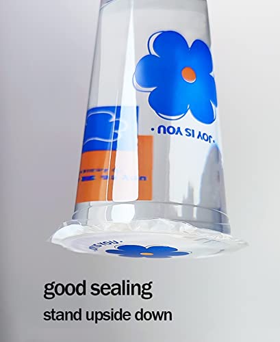 Tea Cup Sealer Film Roll Leak Proof Cup Sealing Film Lucky Flower Sealing Film 2000Pcs Per Roll For Hot Cold Drinks Coffee Juice 90/95Mm #TOP3
