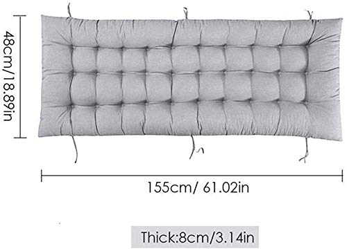 Coussin de chaise longue tatami moelleux et durable avec mousse de 8cm