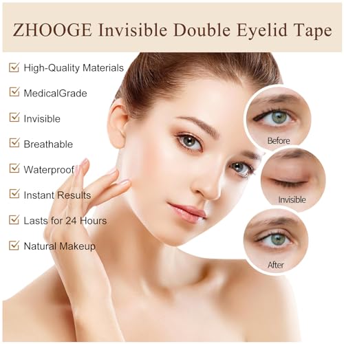 Zhooge ZH031-EYELID TAPE Tape, Zhooge Invisible Eyelid Lifter Strips thumb #5