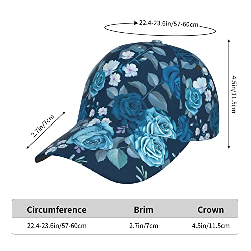 Gorra clásica trucker con estampado de girasol ajustable miniatura 7