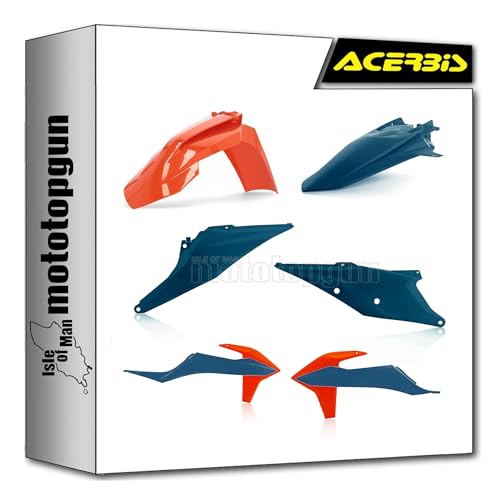 Cache carenage Acerbis bleu orange pour sublimer votre KTM SX 125