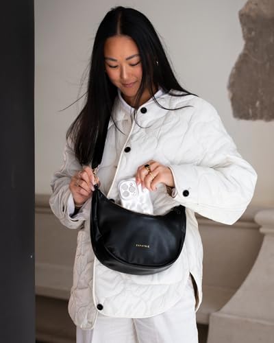 Half Moon Bag Sac Banane Cuir Végétalien Expatrié Lea Small
