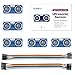 ELEGOO 5PCS HC-SR04 Ultrasonic Module Distance Sensor Compatible with Arduino UNO MEGA Nano Robot XBee ZigBee
