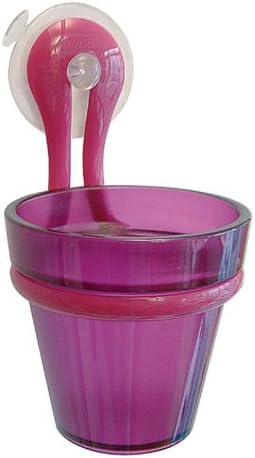 koziol [PI: P] tappo trasparente rosso bottiglia in plastica