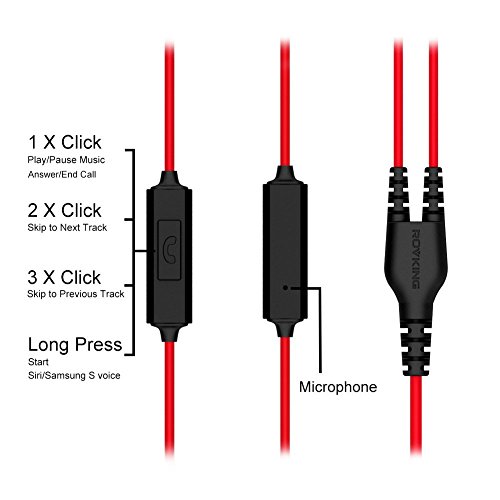 Rovking sport auricolare small Nero