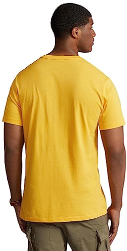 Image of POLO RALPH LAUREN POLO RALPH LAUREN Mens Crew Neck T-Shirt (XXL, GoldYellow)