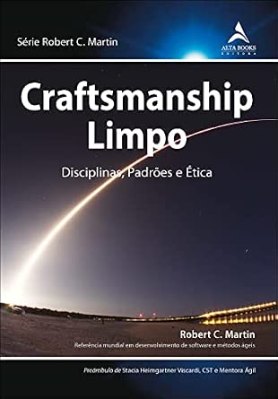 Capa do livro Craftsmanship limpo: disciplinas, padrões e ética