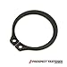 Rotor Clip SH-156ST PA 1.56 in. Dia. Basic External Ring .062 in. Thick Carbon Steel Black Phosphatepack - 50 Pieces