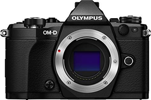 Olympus OM D E M5 Mark II   Cámara de Sistema Micro Cuatro Tercios, 16.1 Megapíxeles, Estabilizador de Imagen de Cinco Ejes, Visor Electrónico, Negro