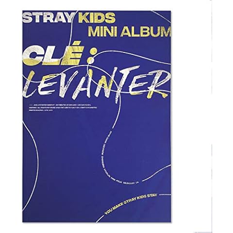 STRAY KIDS Mini Album - Clé : Levanter [ LEVANTER ver. ] CD + Photobook + QR Photocards + Mirror Cover