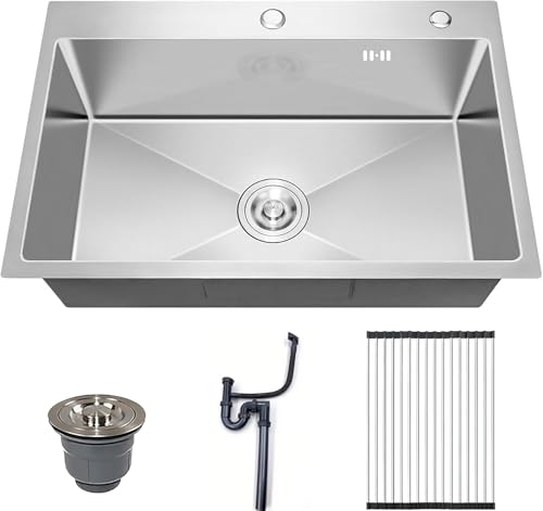 33x22 Drop in Kitchen Sink, 10