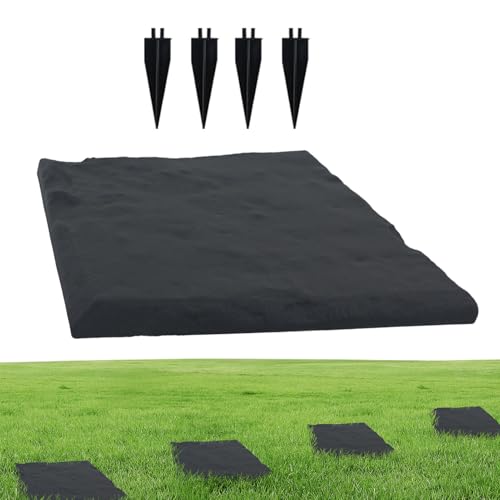 Piedras para jardín – Decoración para suelo – Pavimentación con para patio, piscina, patio, zona de juegos, sendero y espacios exteriores