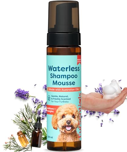 waterless dog shampoos