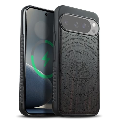 Coque bois Pixel 10 antichoc et magnétique compatible Magsafe Carveit