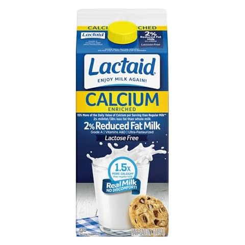 Lactaid 2% Reduced Fat Milk, Calcium Enriched, 64 fl oz Cover