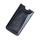 Punkt. Danny P. Phone Case for MP02 Mobile Phone - Handmade Italian Leather - Durable, Lightweight Phone Case for Long-Lasting Protection - Black