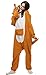 Kangaroo Cosplay Costume Adult Animal Onesie Cosplay Halloween Sleepwear(Kangaroo,Medium)