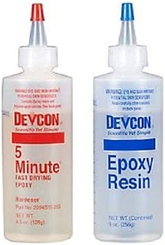 Devcon 20945 S-209 High Strength 5-Minute Fast Drying Epoxy