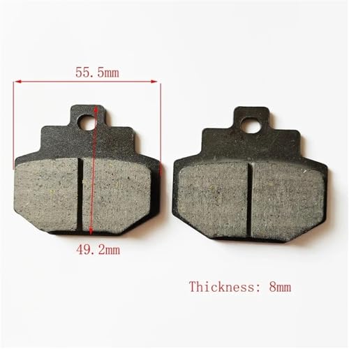 Plaquettes de frein pour Gilera Runner FXR180 durabilité renforcée - 3