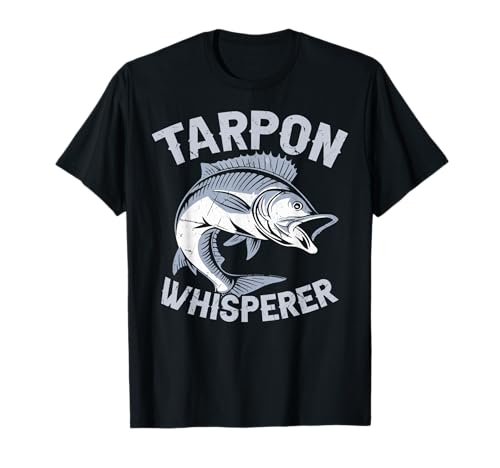 Tarpon Whisperer Tarpón Camiseta