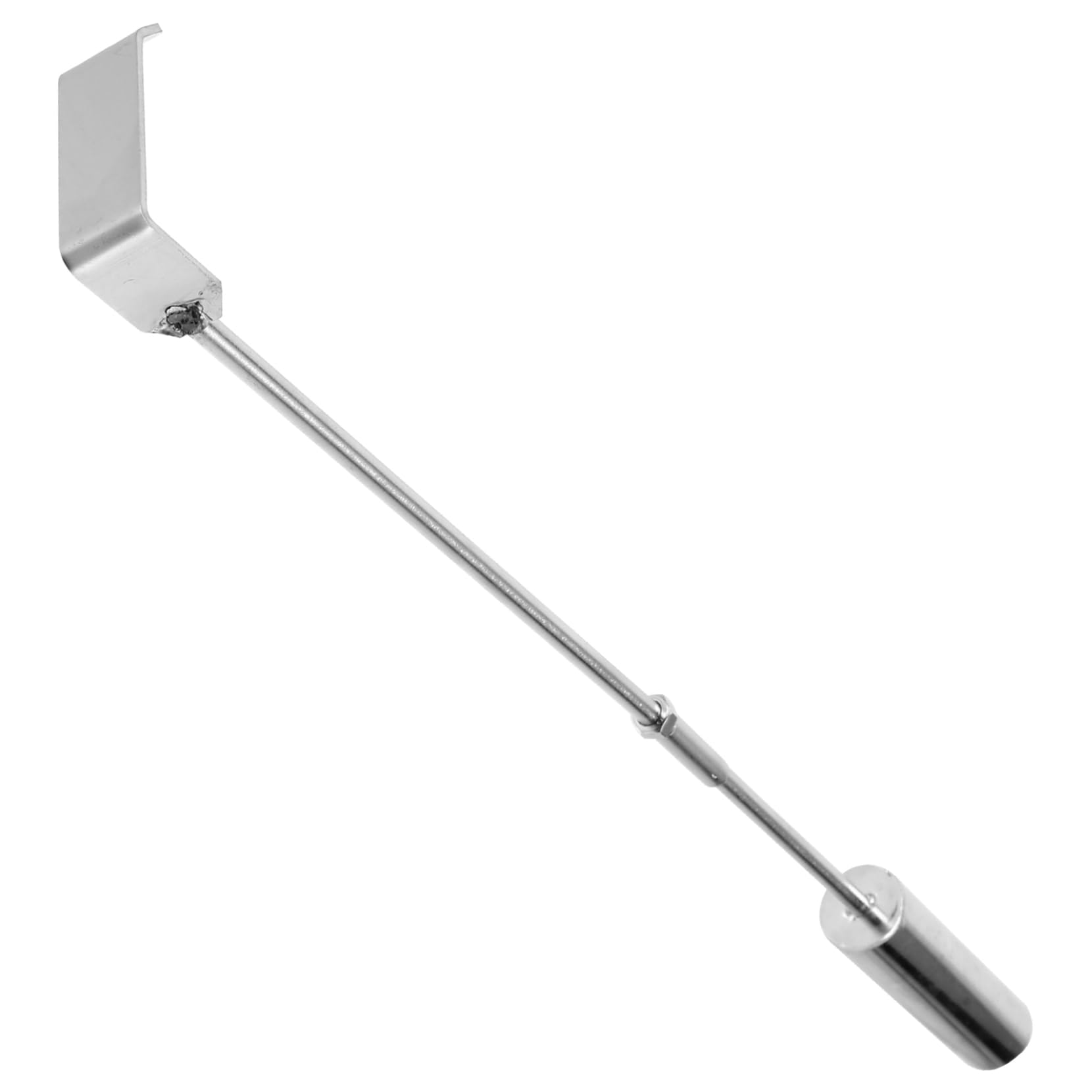 BRIGHTFUFU Coals Ash Shovel Coal Ash Rake Ash Tool Grill Ash Rake for Stove and Fireplace Cleaning