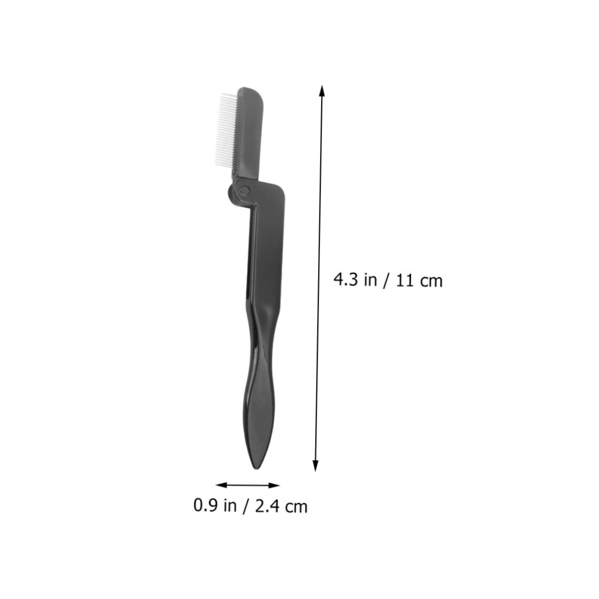 MAGICLULU 2 Set Di Spazzole Per Sopracciglia Ergonomiche Pettine Per Ciglia Pettine Per Sopracciglia Pettini Per Ciglia Pieghevoli Per Donne Strumenti Per Lo Styling Per Il Trucco 6 Pezzi*2