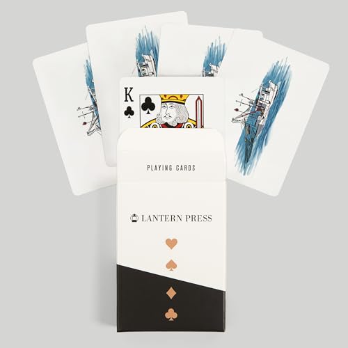Baraja Shrimp Boat icon de 52 cartas tamaño póker miniatura 6