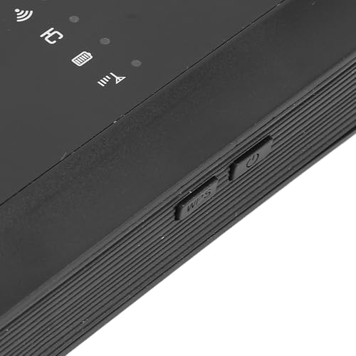 Image of 4G WiFi6 Mobile Hotspot, 300Mbps Speed Portable Router, Ethernet Connection, Up to 10 Users, 3000mAh Battery, Type C Port, SIM Card Slot, Travel Pocket WiFi for Laptop