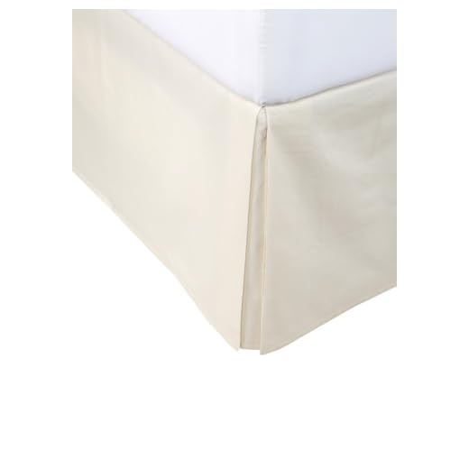 Vera Wang Love Knots Jacquard Woven Rib Stripe Bedskirt, Ivory, King