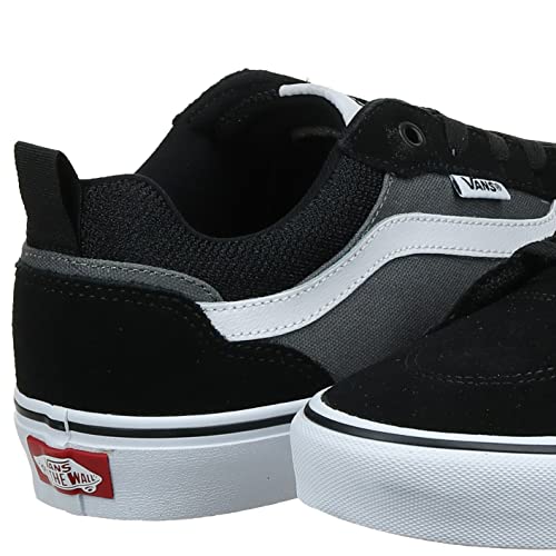 Vans Filmore Sneakers voor heren, suède/canvas, Zwarte suède canvas Black Pewter T2j, 42 EU