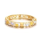 Ethlyn Gold Plated Bangle Kids Openable Baby Girls Bangles Birthday Christmas Gifts (MY1612)
