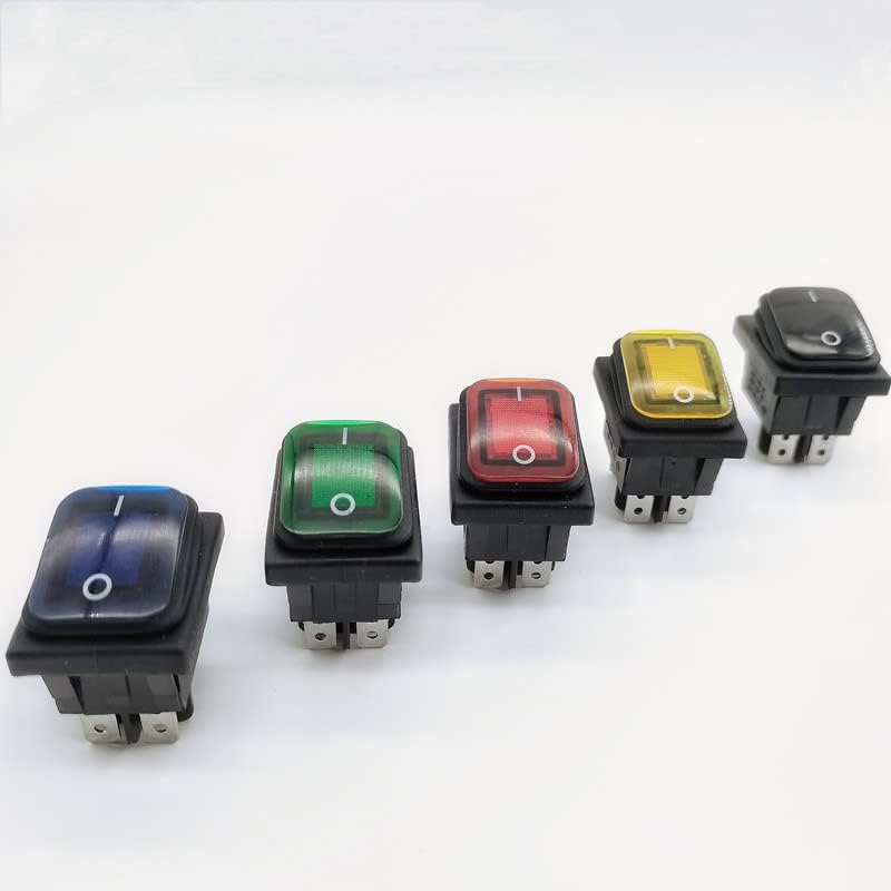 Flastec KCD4 Rocker Switch Pins