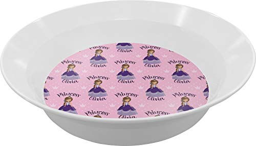 Personalized Custom Princess Melamine Bowl - 12 oz