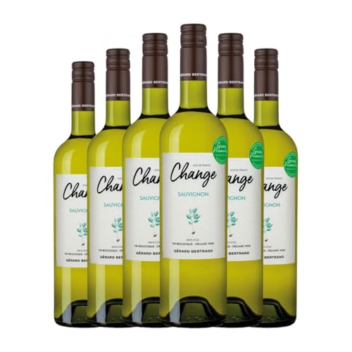 Gérard Bertrand Change Sauvignon Blanc – Caja de 6 Botellas de Vino Blanco 75 cl Gérard Bertrand Change Sauvignon Blanc – Caja de 6 Botellas de Vino Blanco 75 cl
